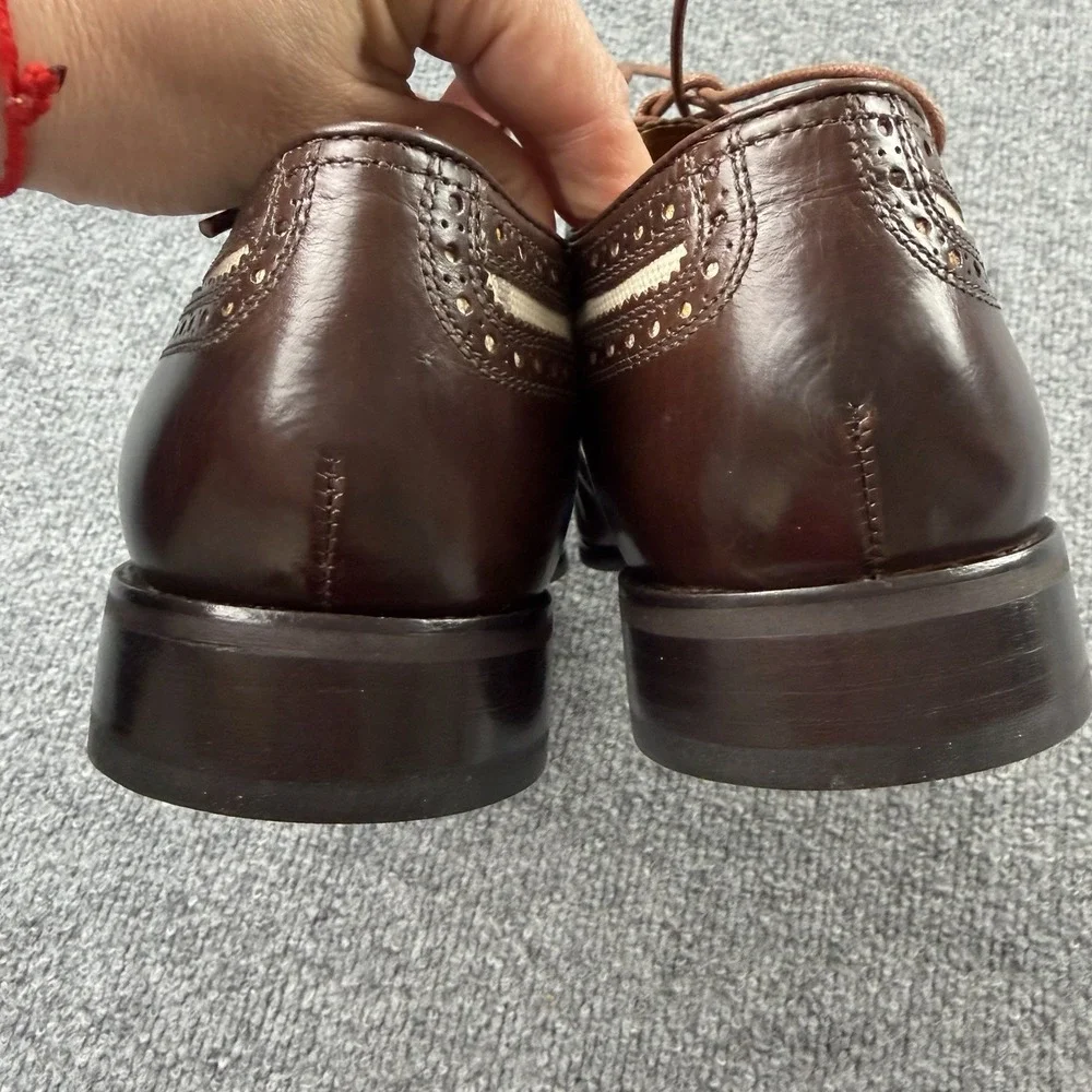 Florsheim Limited Spectator‎ Wingtip Oxford Shoes Mens 7D Brown Cream